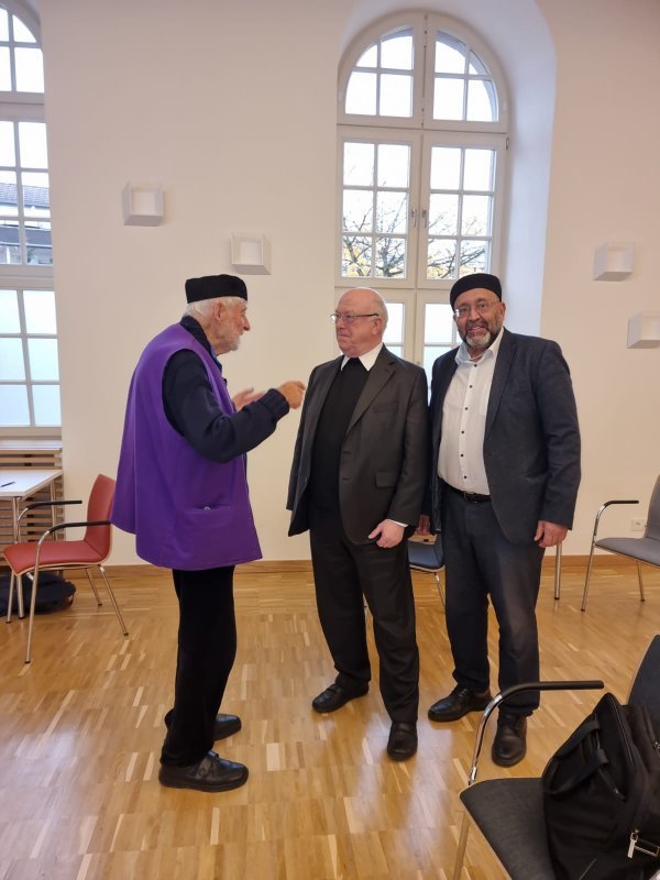 Sheikh Bashir, Erzbischof Hans-Josef, Dr. Hosain El-Karkani